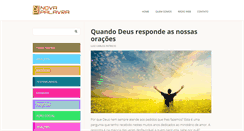 Desktop Screenshot of novapalavra.com.br